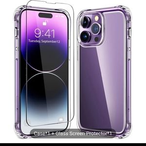 2-in-1 Tempered Glass Screen Protector